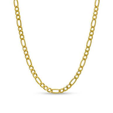 10K Gold Italian Figaro Chain - 10K-FG-1.5MM-20''