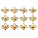 12Pcs 6 Colors Lamp Bulb with Cat Printed Alloy Mobile Straps, Nylon Cord Mobile Accessories Decoration, Mixed Color, 110mm, 2pcs/color