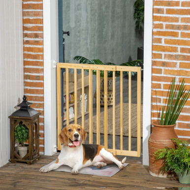 24-40" Wide Walk Through Pet Gate