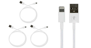 3-Foot Lightning Cable for Apple Devices - 3-Pack