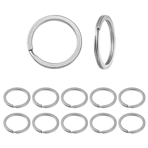 304 Stainless Steel Keychain Clasp Findings