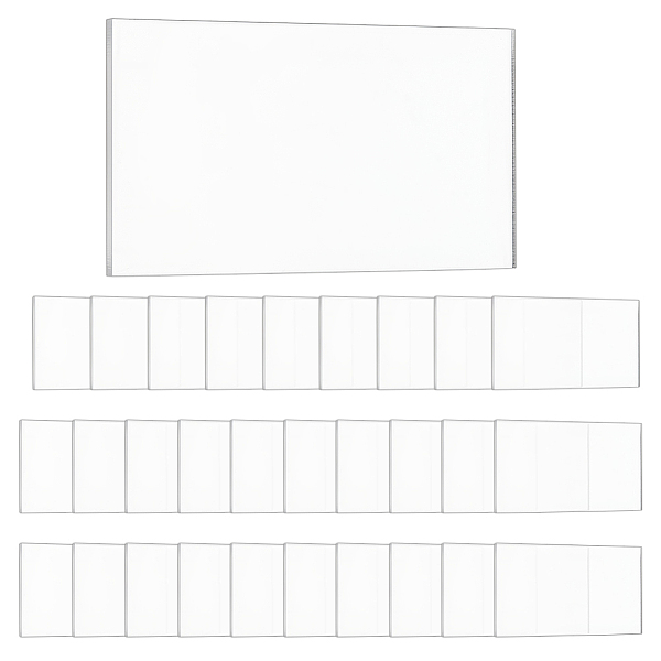 30 lastra acrilica trasparente