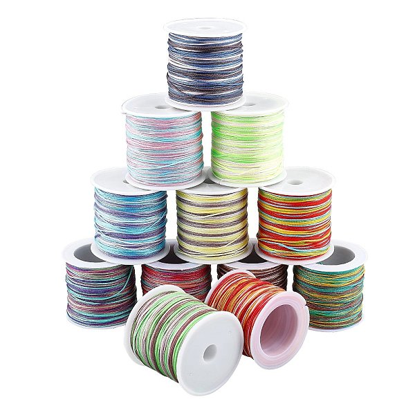 Arricraft 12 rotoli 12 colori chinlon cord