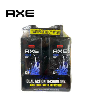 AXE® Phoenix Crushed Mint & Rosemary Body Wash, 28 fl. oz. (2-Pack)