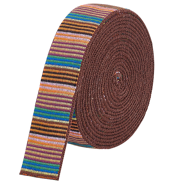 BENECREAT 5 Yards Ethnic Style Polyester Ribbons