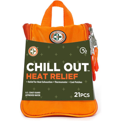 Be Smart Get Prepared® Chill Out Heat Relief Kit, 21 Pieces