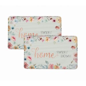 Bibb Home® Anti-Fatigue Cushioned Kitchen Mat (1 or 2-Pack) - Sweet Home - 1-Pack