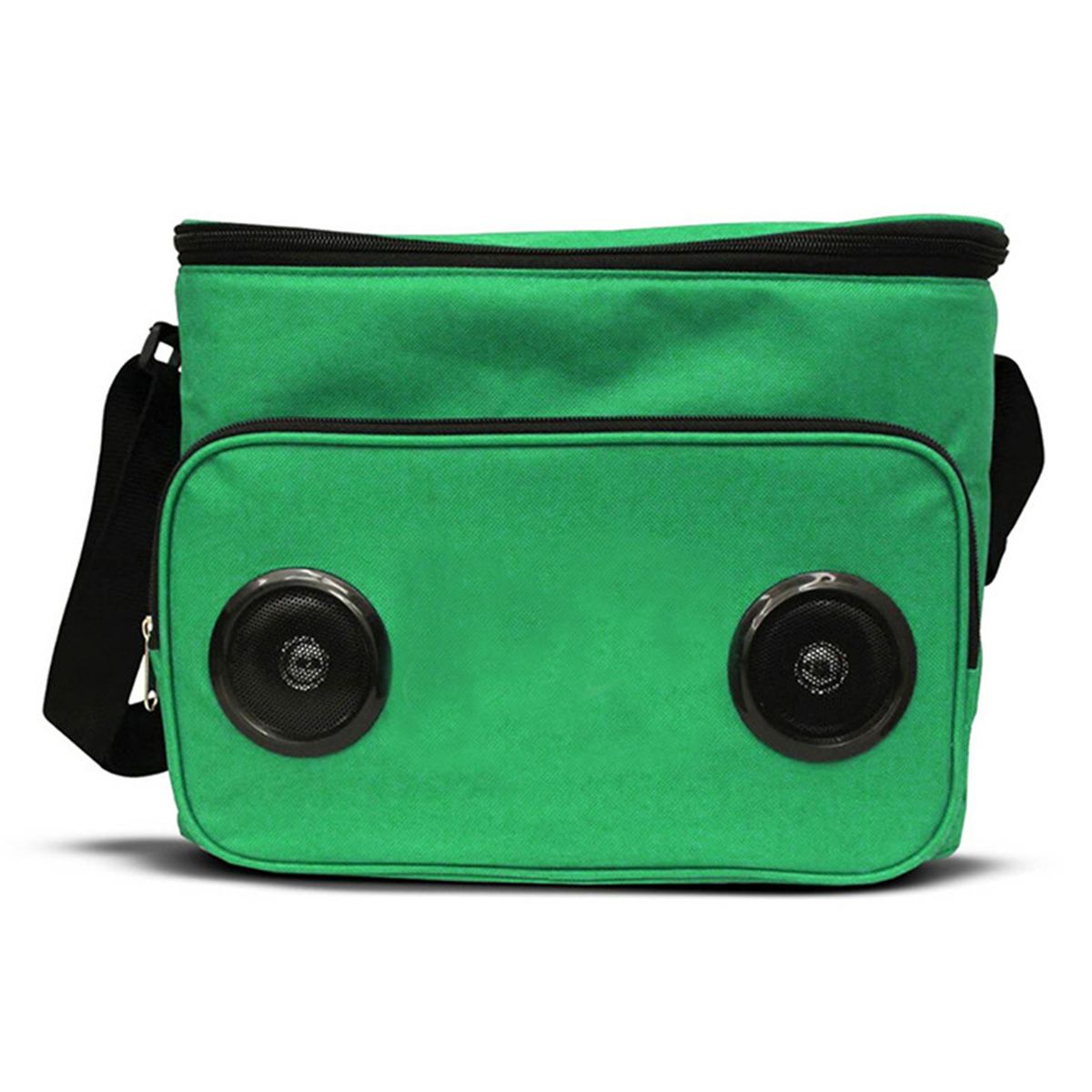 Bluetooth Speaker Cooler Bag - GREEN