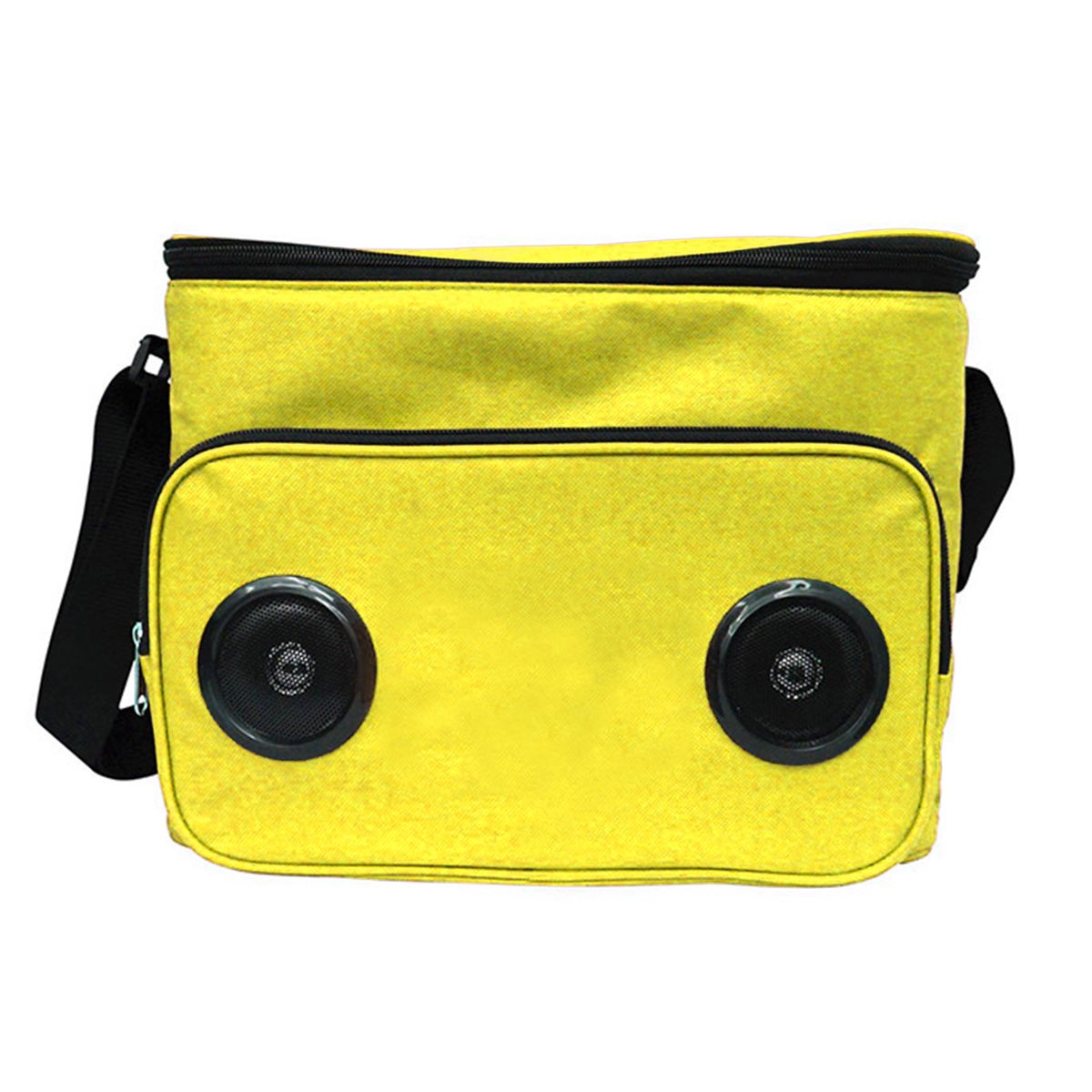 Bluetooth Speaker Cooler Bag - YELLOW