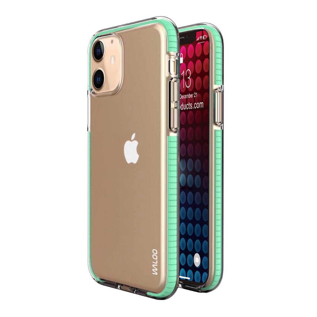 Bumper Case for Apple iPhones (11/11 Pro/11 Pro Max) - iPhone 11 - Aqua