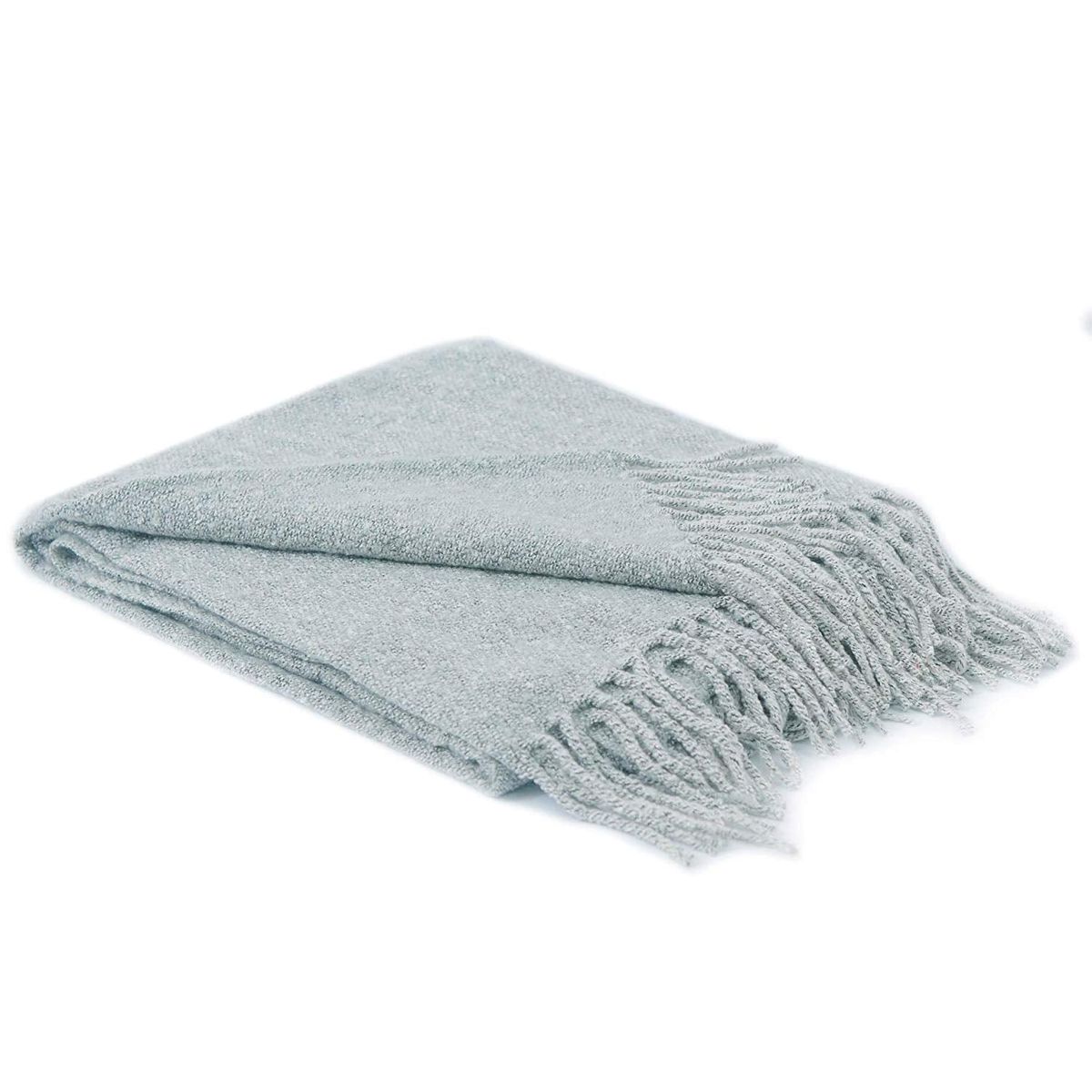 Cheer Collection™ 50 x 60-Inch Ultra-Soft Knit Throw Blanket - Gray