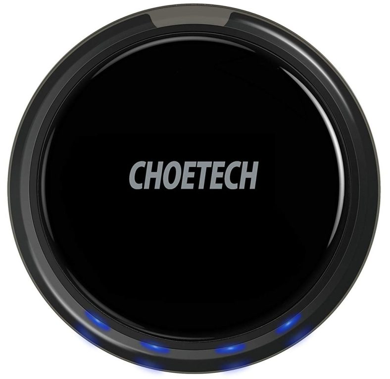 Choetech® Wireless Charging Pad for Qi-Enabled Devices – Black
