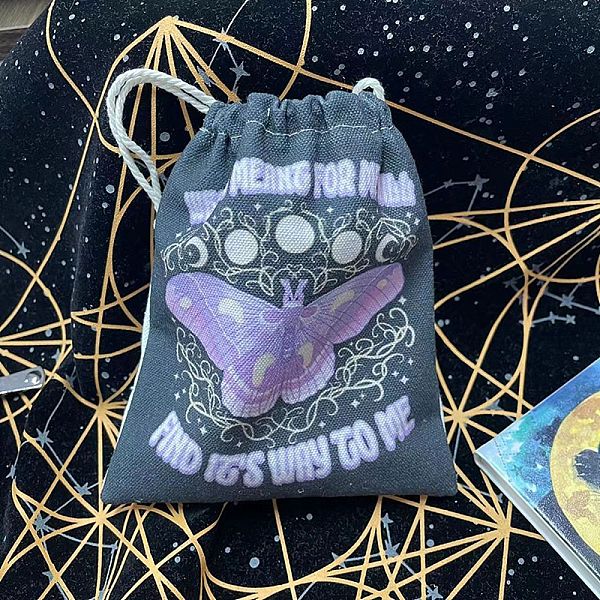 Cloth Tarot Cards Storage Drawstring Bags