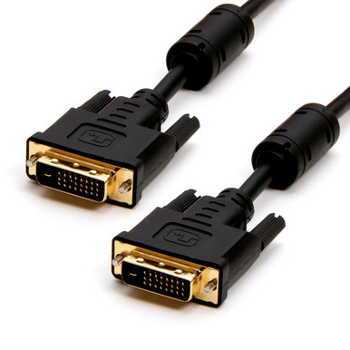 Cmple- DVI Cable 6ft, DVI to DVI Dual Link Monitor Cable Digital (24+1) Male DVI Cable