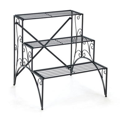 Costway 3-Tier Metal Plant Stand