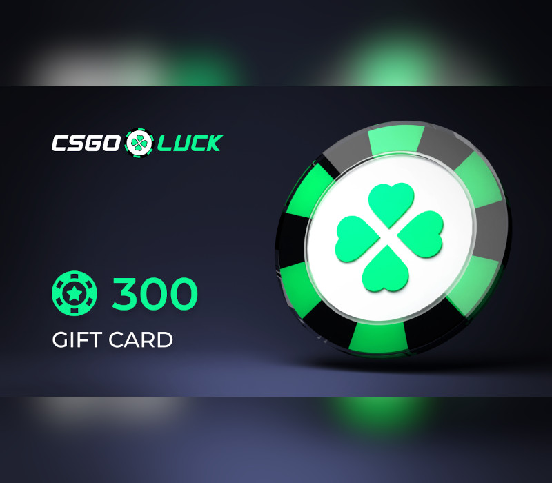 CSGOluck 300 Balance Gift Card