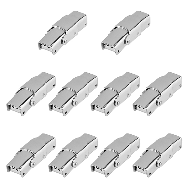 DICOSMETIC 10Pcs 201 Stainless Steel Watch Band Clasps