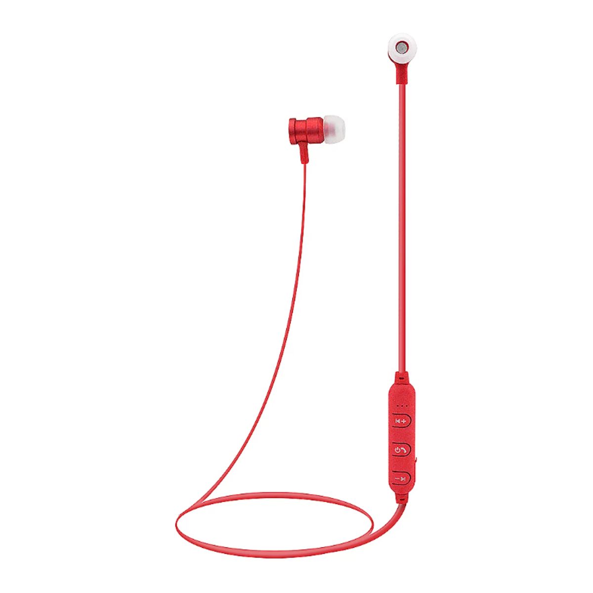 Digital Basics® Bluetooth Earbuds - Digital Basics Bluetooth Earbuds- Red