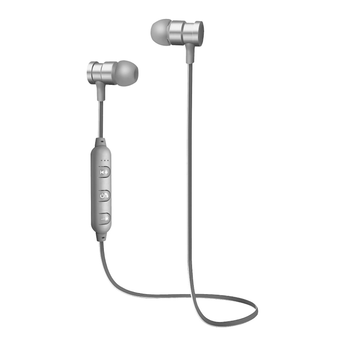 Digital Basics® Bluetooth Earbuds - Digital Basics Bluetooth Earbuds- Silver