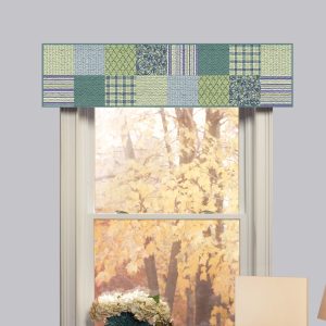 Donna Sharp Cotton Window Valances - Window Valance. Riptide Patch 16x63"
