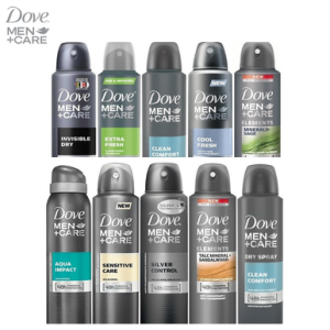 Dove® Men+Care Antiperspirant Deodorant Spray (10-Pack)
