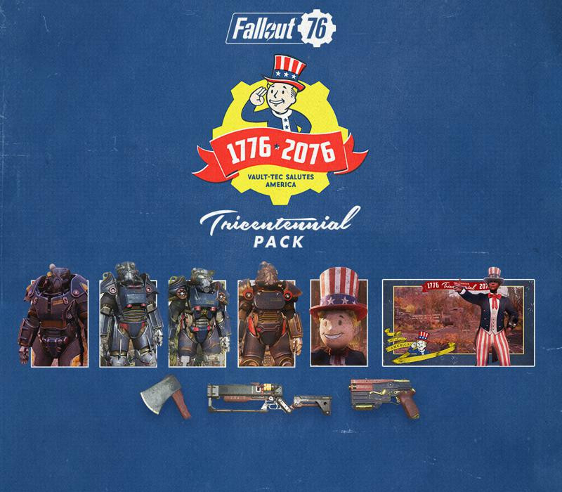 Fallout 76 - Tricentennial Pack DLC Steam CD Key