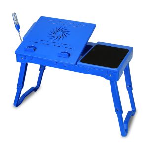 Foldable Laptop Table Desk - iMounTEK Foldable Laptop Table Blue