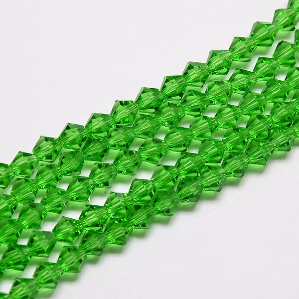 Imitate Austrian Crystal Bicone Glass Beads Strands