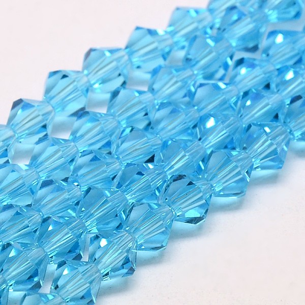 Imitate Austrian Crystal Bicone Glass Beads Strands