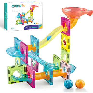 Kids' 47-Piece Magnetic STEM Building Blocks (2-Pack)