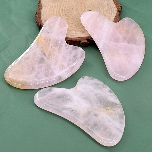 Natural Rose Quartz Gua Sha Boards