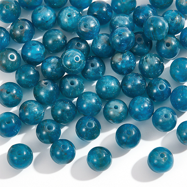 Nbeads 1 filo di perle di apatite naturale fili