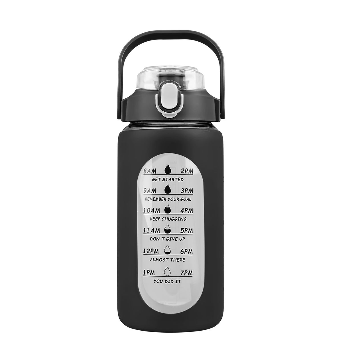 NewHome™ 32/64-Ounce Time Marker Water Bottle - NewHome Time Marker Water Bottle 64 B