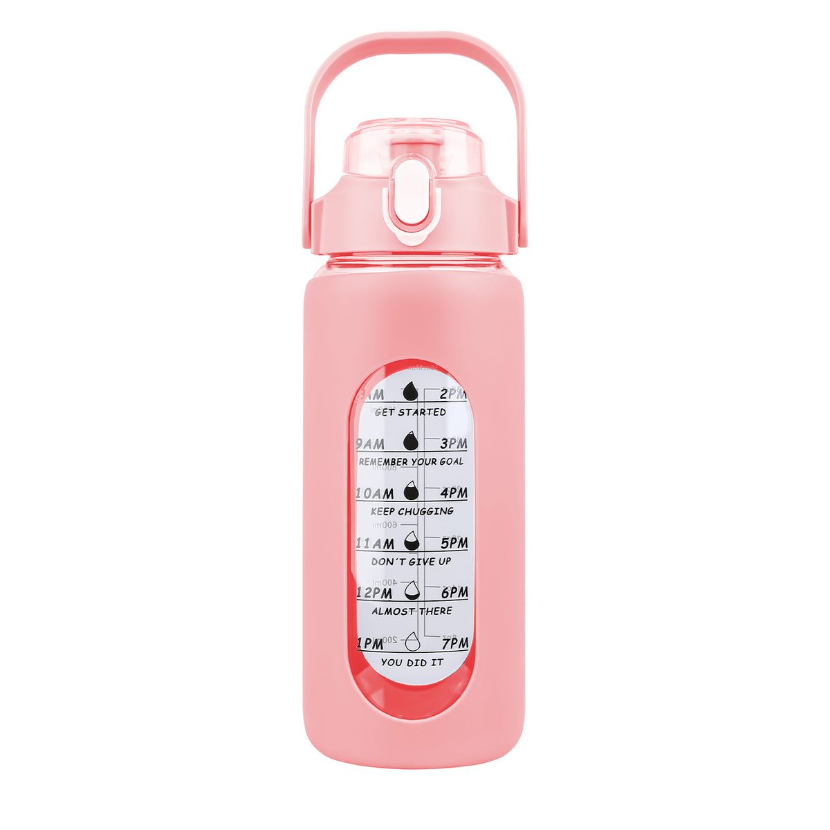 NewHome™ 32/64-Ounce Time Marker Water Bottle - NewHome Time Marker Water Bottle 64 P