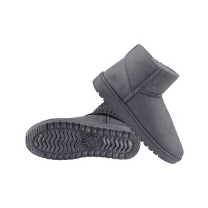 N'Polar Women's Mid-Calf Snow Boots - N'Polar Womens Snow Boots Grey 9