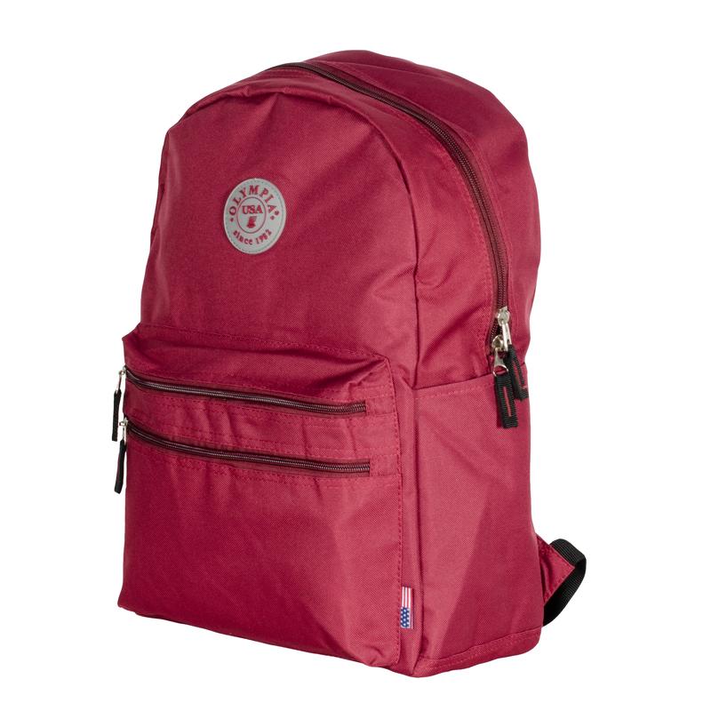 Olympia USA Princeton 18" Backpack - Burgundy