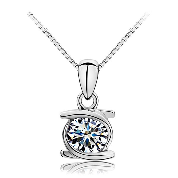 PandaHall Brass Micro Pave Cubic Zirconia Pendants, Diamond, Clear, Platinum Brass+Cubic Zirconia Diamond Clear