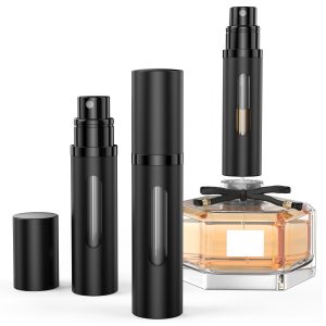 Perfume Travel Refillable Bottle,Bottom-Filling Fragrances Perfumes Atomizer, Mini Cologne Dispenser, Portable Sprayer Pocket Size Perfume Contianer f