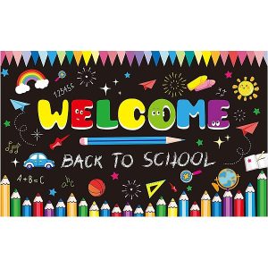 Polyester Hanging Banners Children Birthday