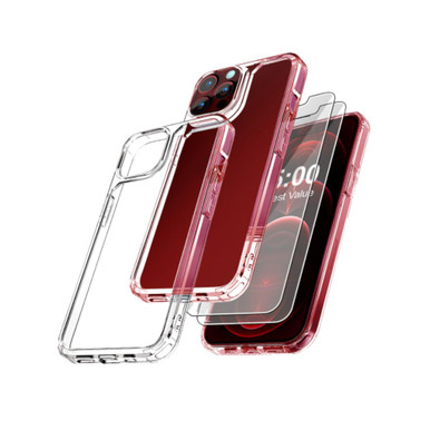 Premium Case & Tempered Glass Bundle for iPhone 13 Series (2-Pack) - iPhone 13 Mini Compatible