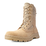 Ridge Footwear Men’s Dura-Max Side Zipper 8” Tactical Boots – Size 4