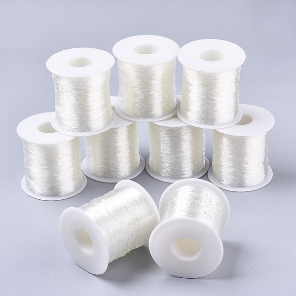 Round Elastic Crystal Thread