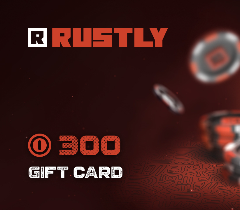 Rustly 300 Coin Gift Card