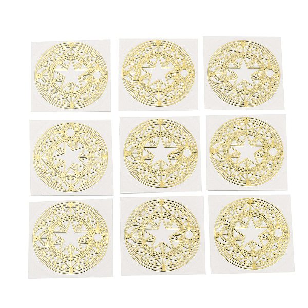 Self Adhesive Brass Stickers