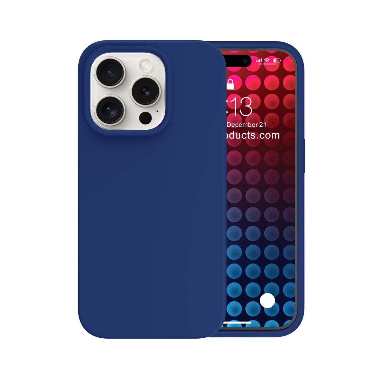 Silicone Cases with MagSafe for Apple iPhone 15 - iPhone 15 / Navy