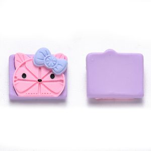 Stationery Theme Opaque Resin Cabochons