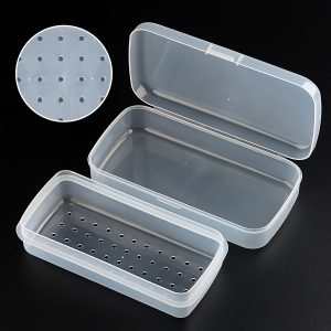 Sterilizing Storage Box For Manicure Tools, Removable With Filter, For Cleaning Tools, Storage Box For Nails, Manicure Tools