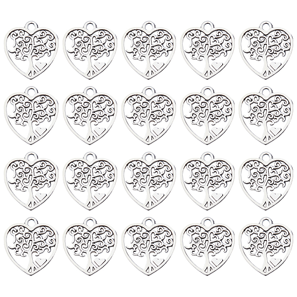 Sunnyclue 100pcs Legierungsanhänger