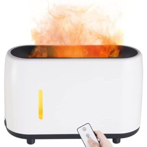 TECH²™ Flame Mist Humidifier with 2 USB Charging Ports