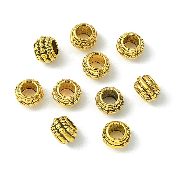 Tibetan Style Alloy Spacer Beads